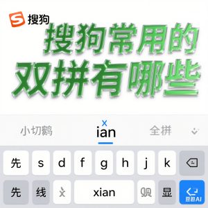 搜狗常用的双拼有哪些? - 搜狗拼音输入法
